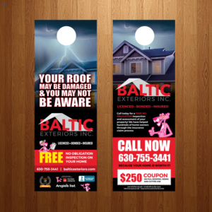 Flyer Design by uniquedesign10 for Baltic Exteriors | Design: #14041596