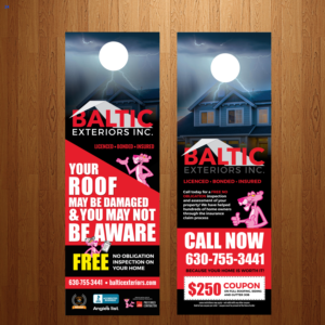 Flyer Design by uniquedesign10 for Baltic Exteriors | Design: #14041859