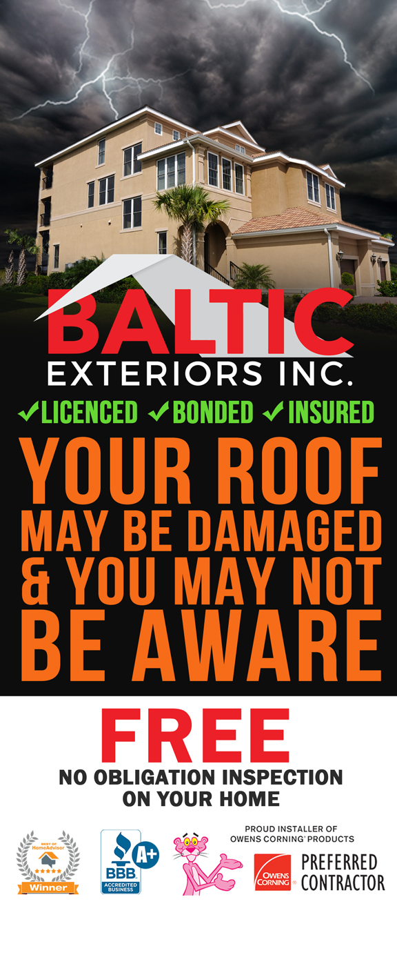 Flyer Design by Gfx.26™ for Baltic Exteriors | Design #14024520
