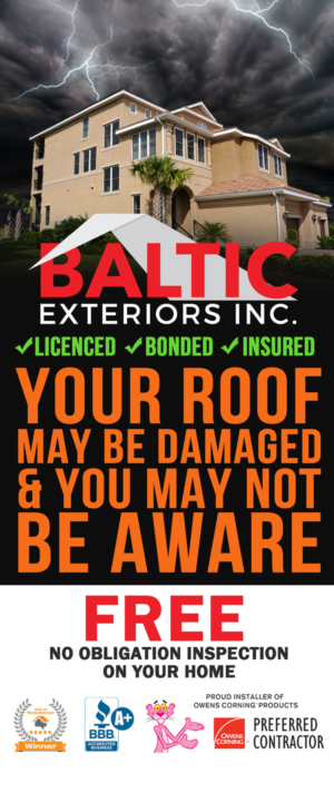 Flyer Design by Gfx.26™ for Baltic Exteriors | Design: #14024520