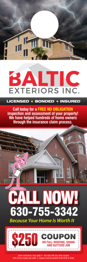 Flyer Design by rkailas for Baltic Exteriors | Design #14140539