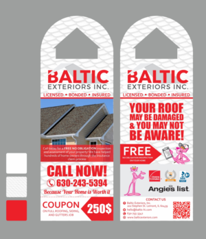 Flyer Design by DimitriyD for Baltic Exteriors | Design: #14106502