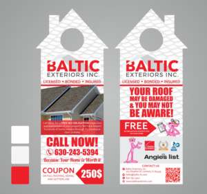 Flyer Design by DimitriyD for Baltic Exteriors | Design: #14106503