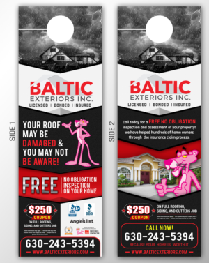 Flyer Design by SAI DESIGNS for Baltic Exteriors | Design #14117723