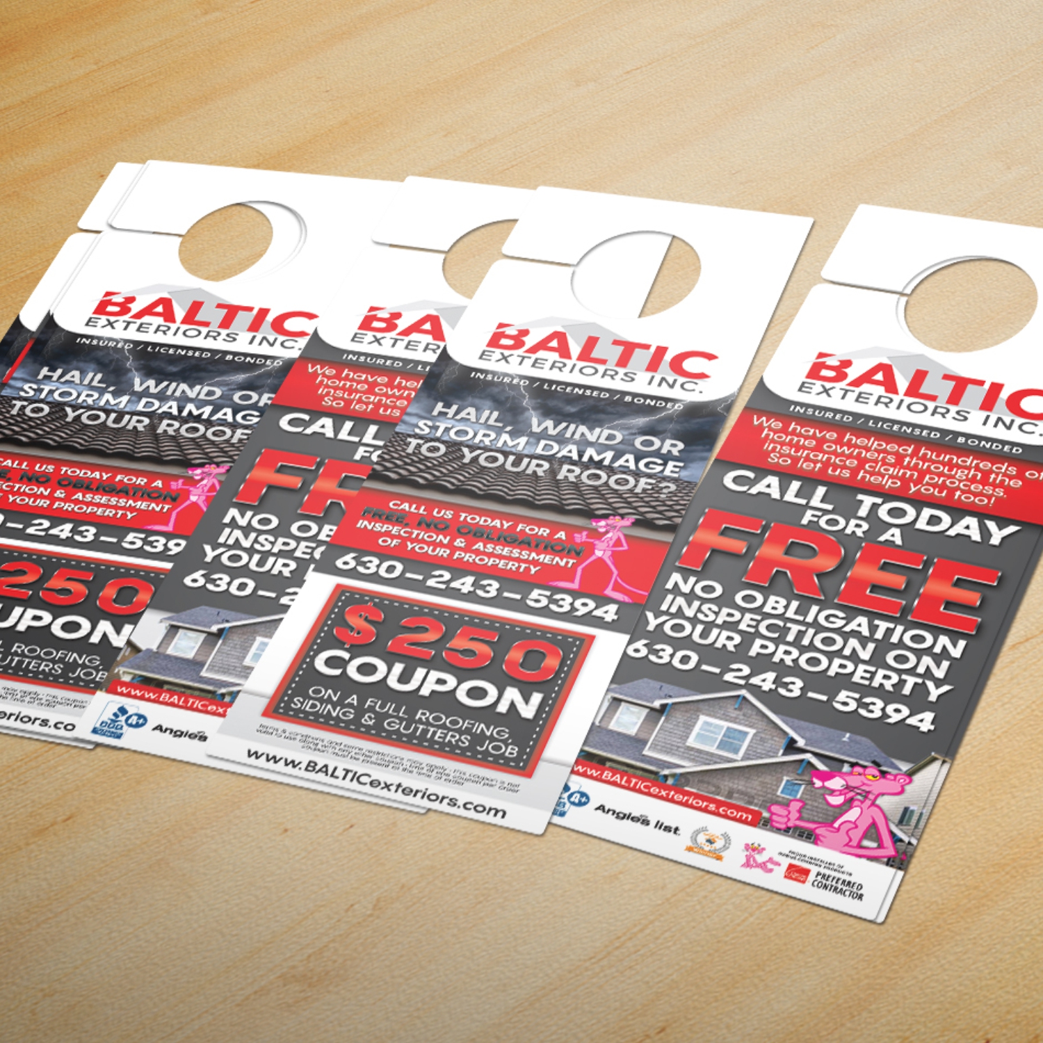 Flyer Design by Craftisauce for Baltic Exteriors | Design #14117099