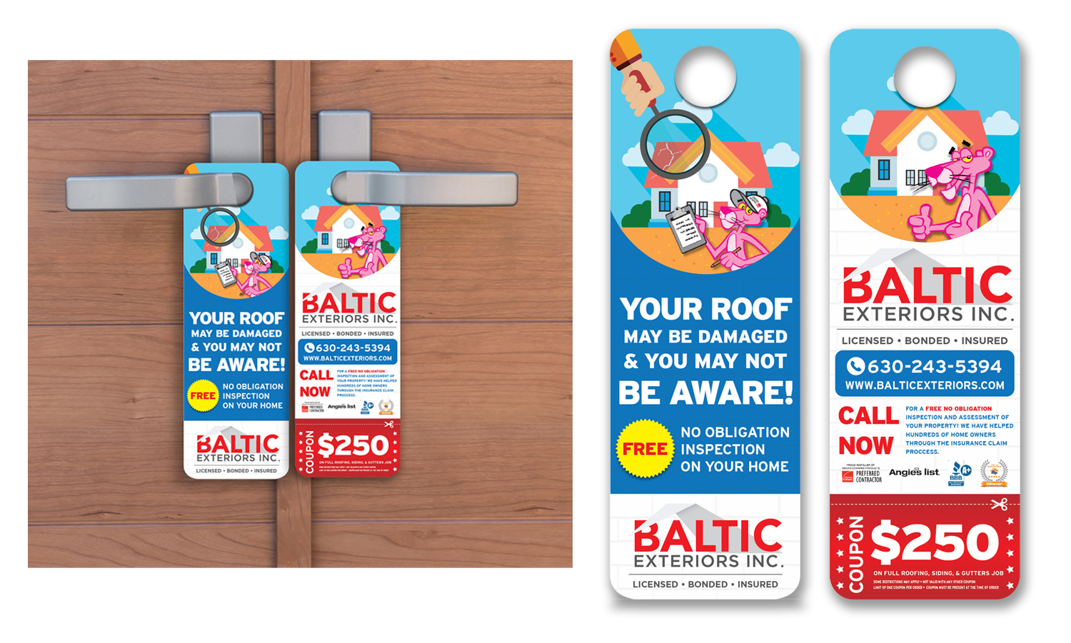 Flyer Design by corafemme for Baltic Exteriors | Design #14144154