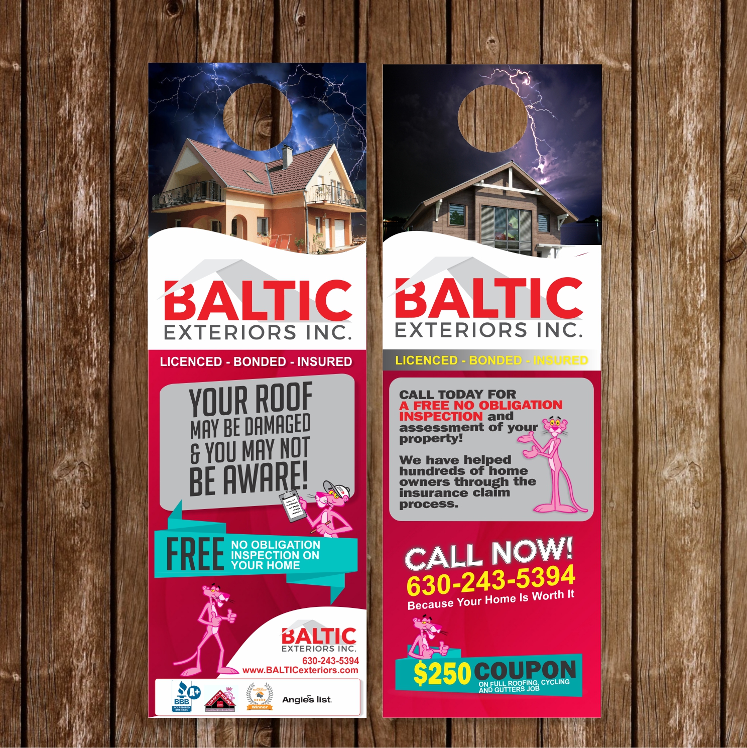Design de Flyer par fumbh.designs pour Baltic Exteriors | Design #14029939