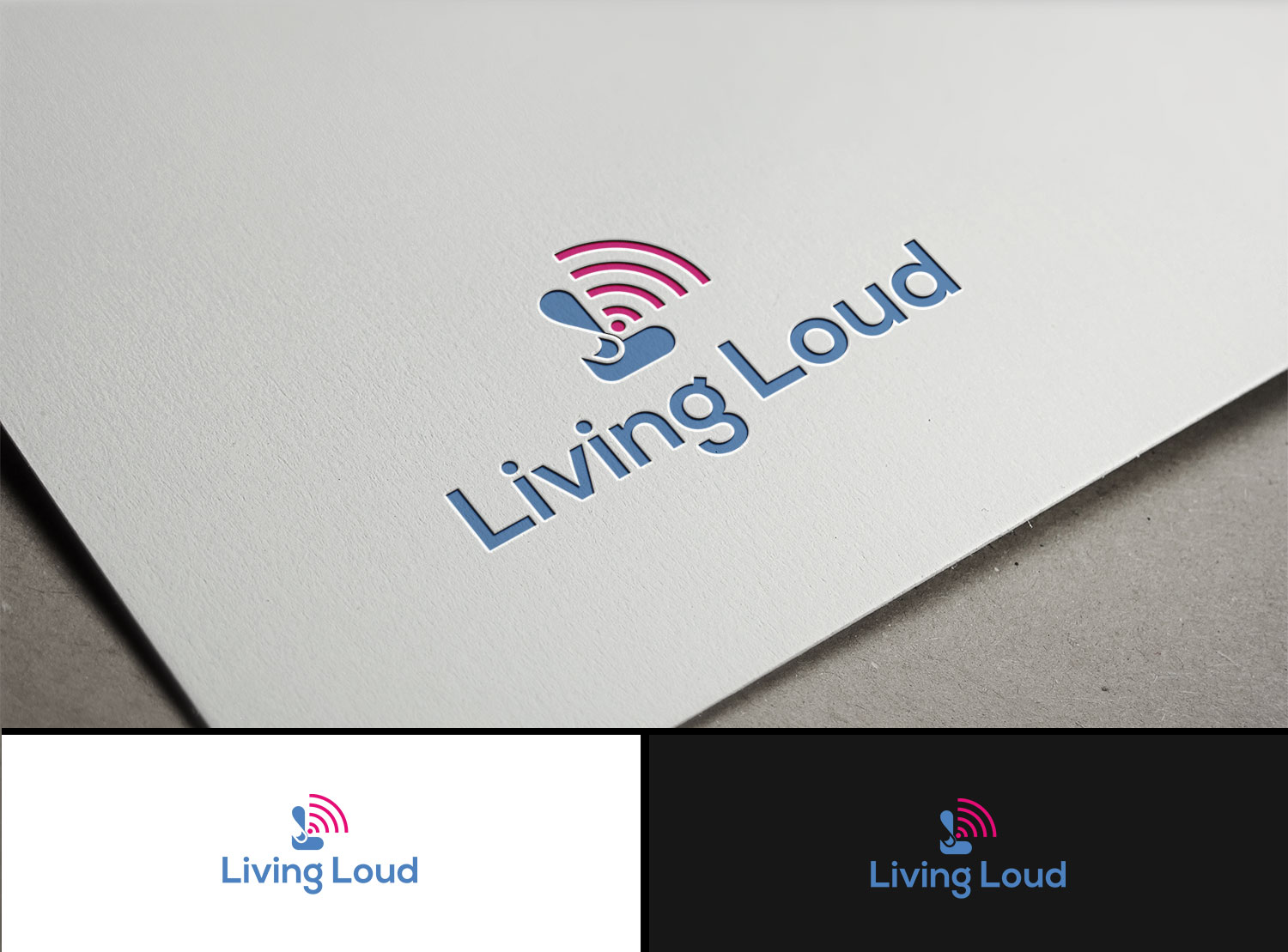 Logo Design by Kejo87 for Living Loud | Design #14058692