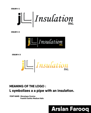 Logo Design by designermarks551 for JL Insulation Inc. | Design #14054813