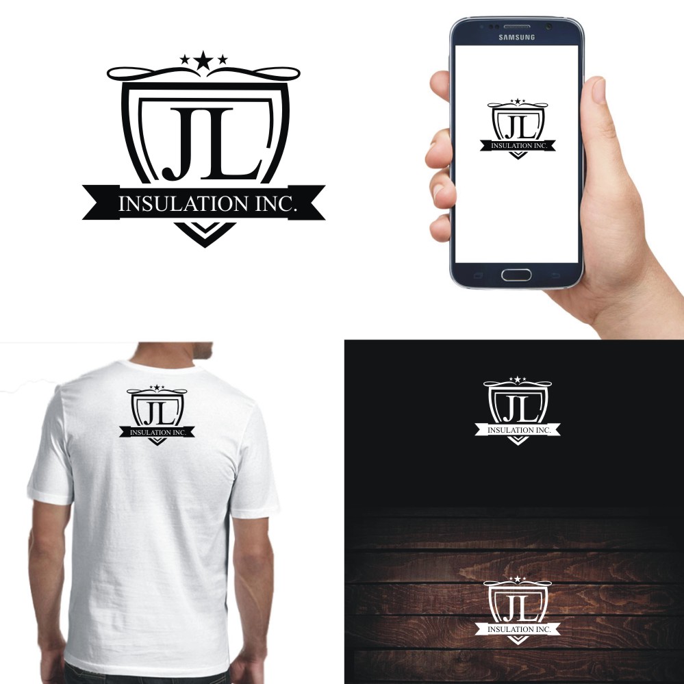 Logo Design by webeezine for JL Insulation Inc. | Design #14054397