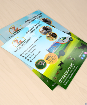 Flyer Design by uniquedesign10 for TAILS ON TRAILS | Design: #14036732