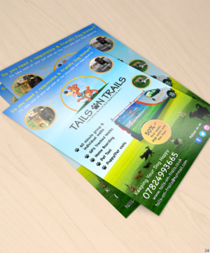 Flyer Design by uniquedesign10 for TAILS ON TRAILS | Design: #14037941