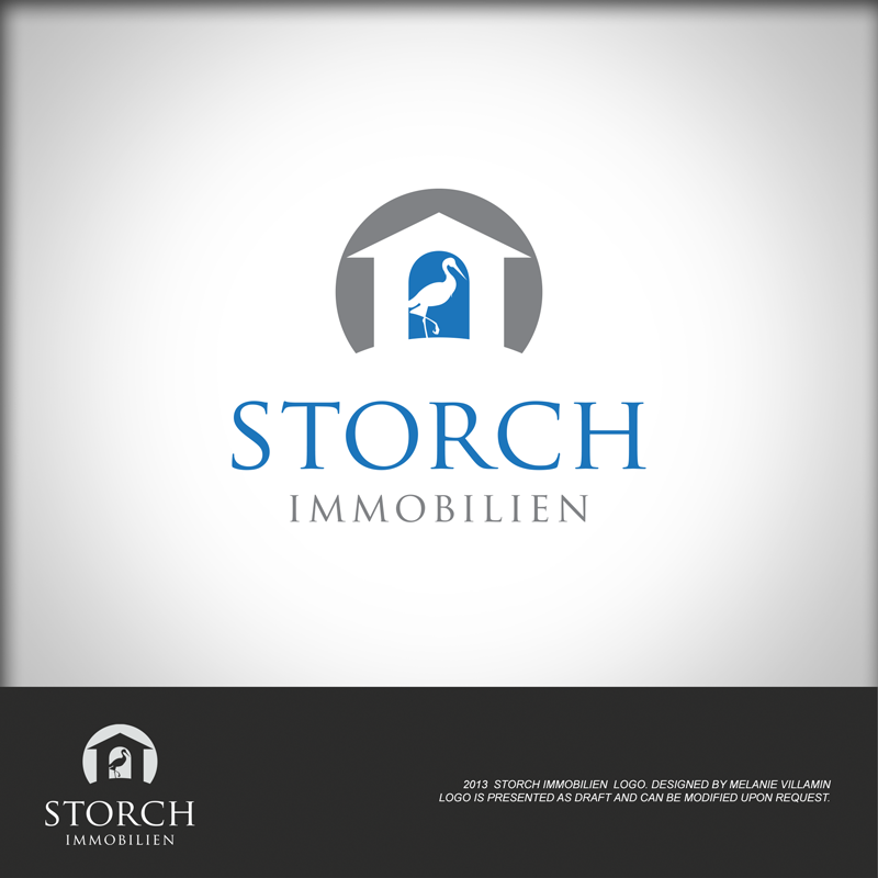 Logo-Design von mvillamin für Storch Immobilien | Design #2554837