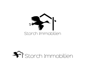 Logo-Design von Jebastine für Storch Immobilien | Design #2559392