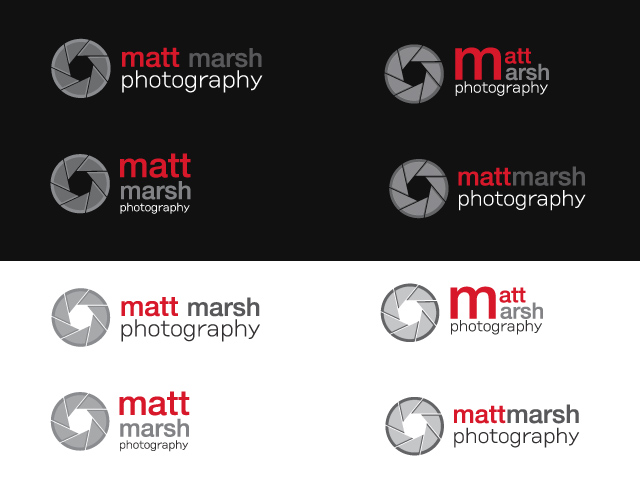 Logo Design by jorge flores for matt marsh photography | Design #34683