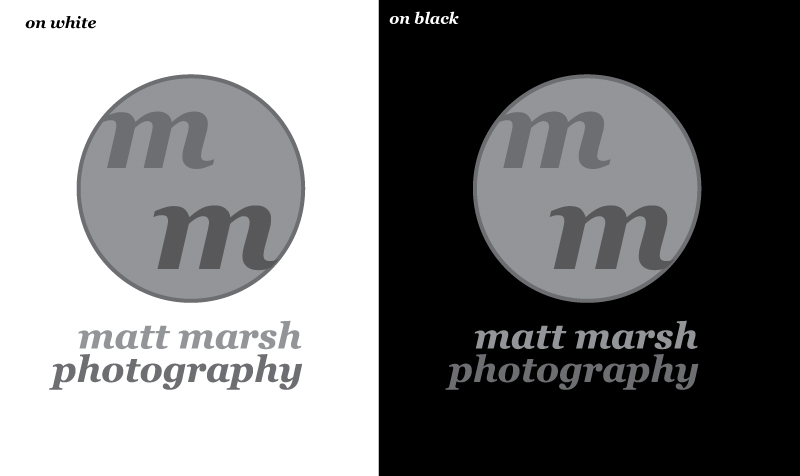 Logo Design by Robert Benson for matt marsh photography | Design #33908
