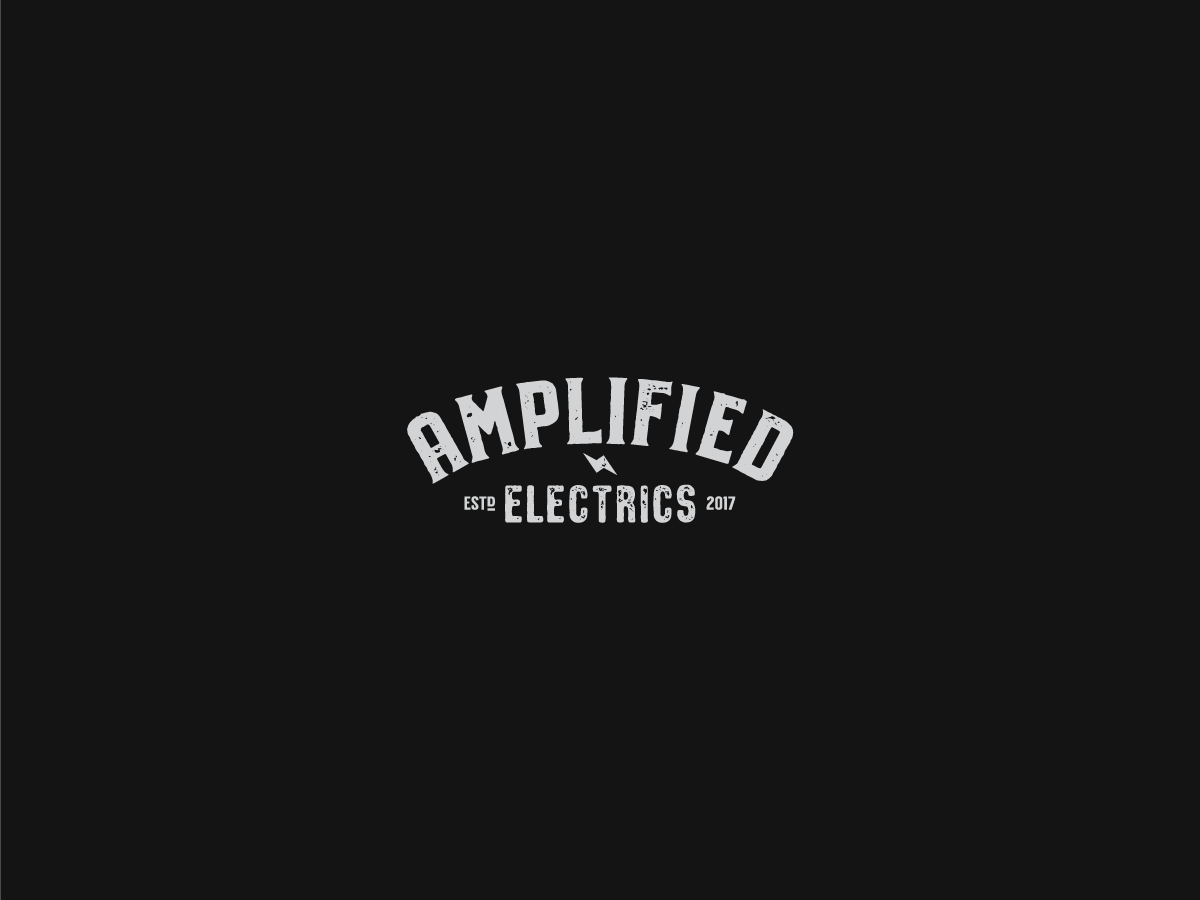 Diseño de Logo por GBDESIGN para Amplified Electrics | Diseño #14162493