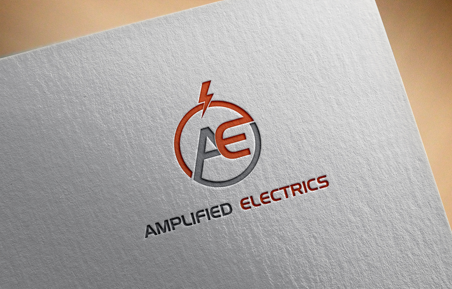 Logo Design by logout babu for Amplified Electrics | Design #14055644
