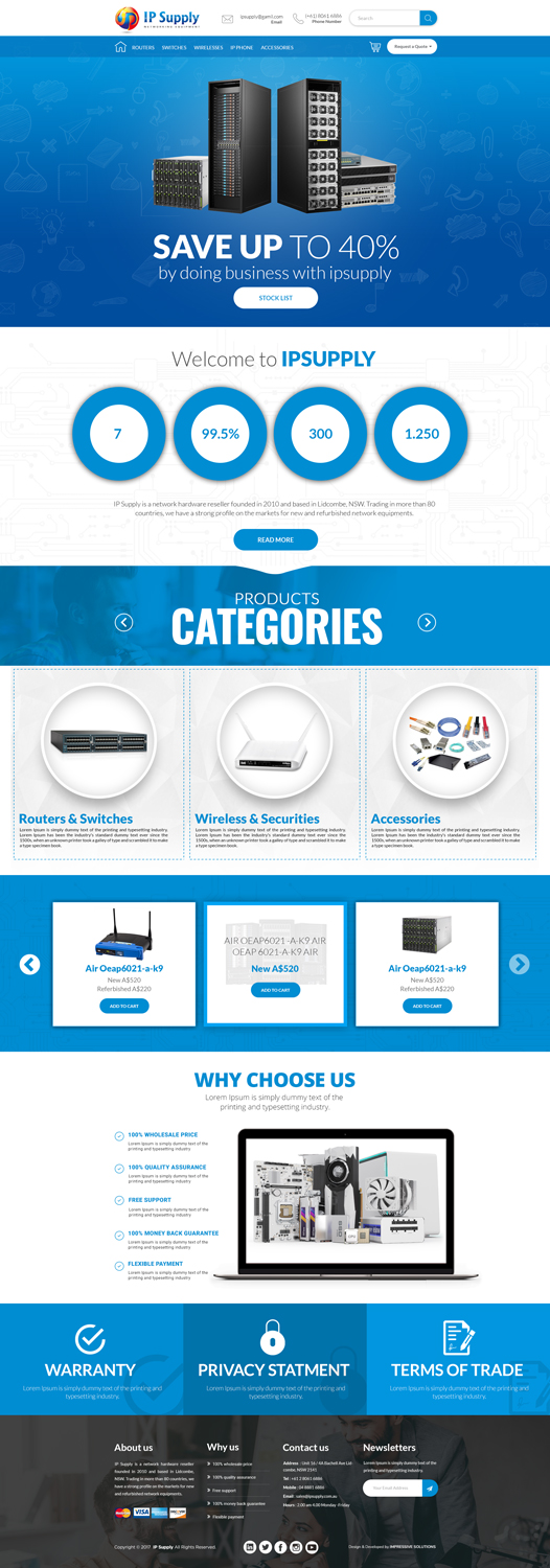 Web Design by Impressive Sol for Daniel Vu | Design #15754179