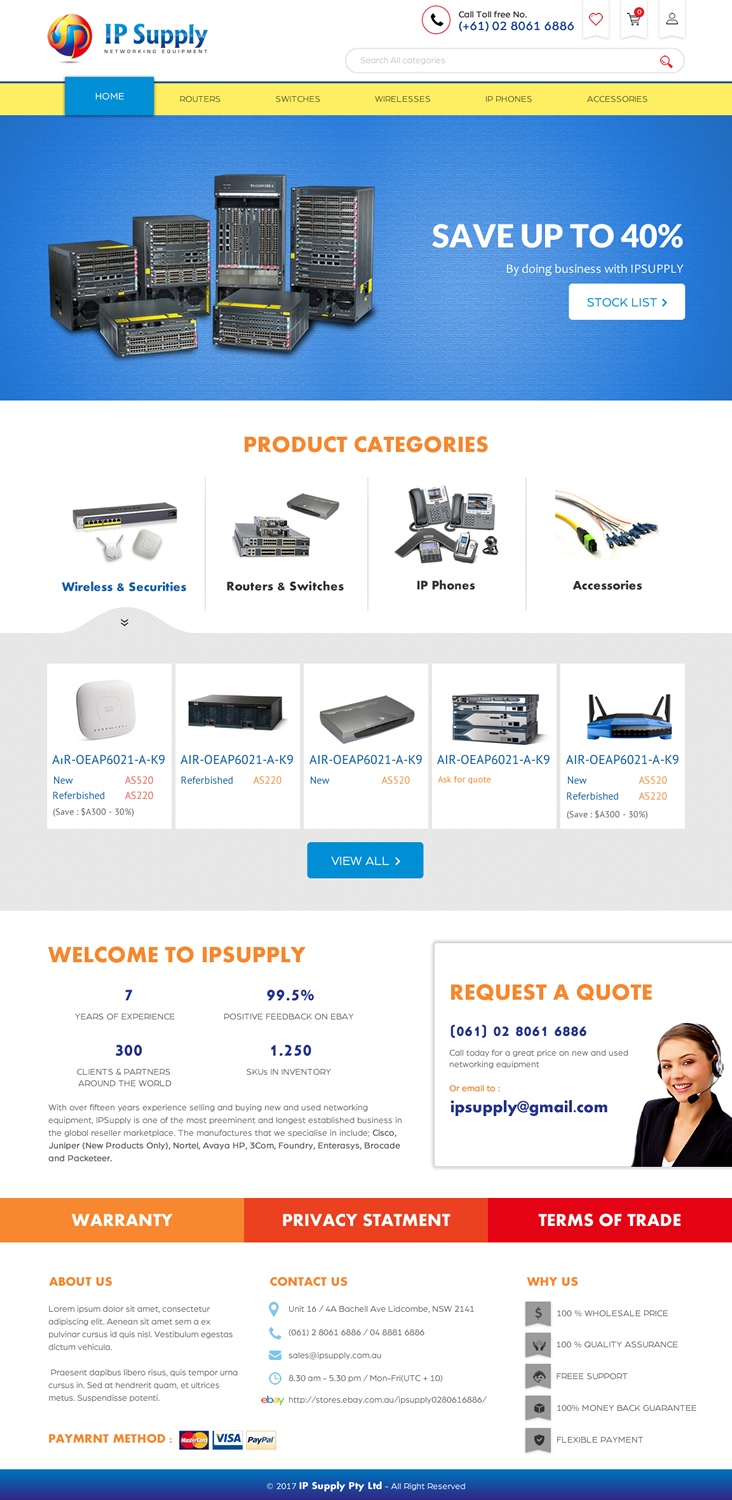 Web Design by rightway for Daniel Vu | Design #15853399