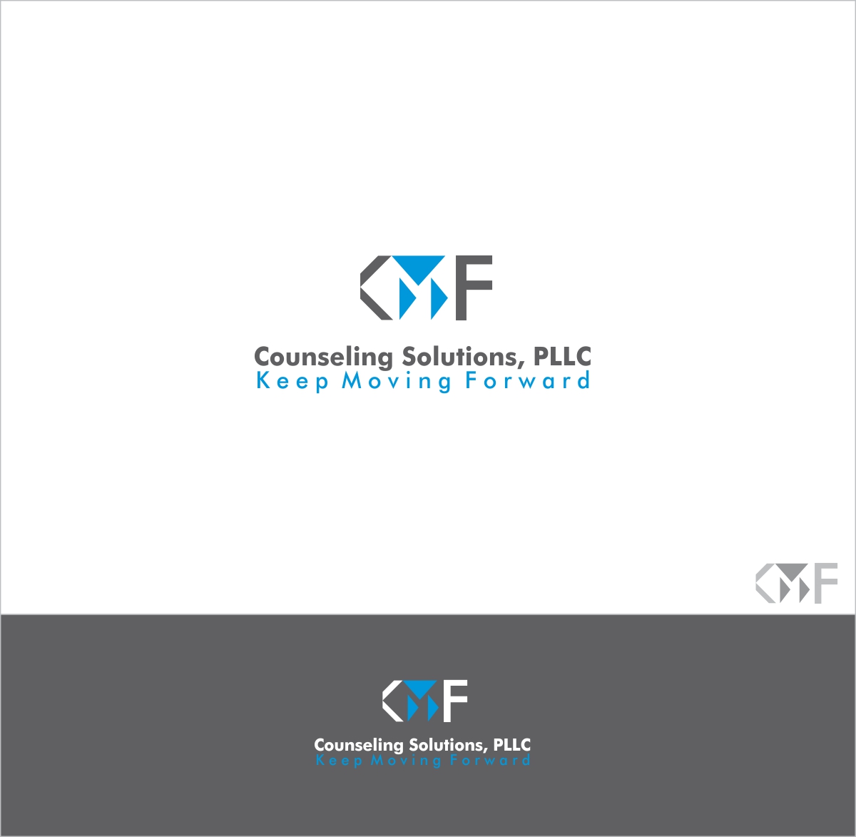 Logo Design by Studesign for KMF Counseling Solutions, PLLC | Design #14053490