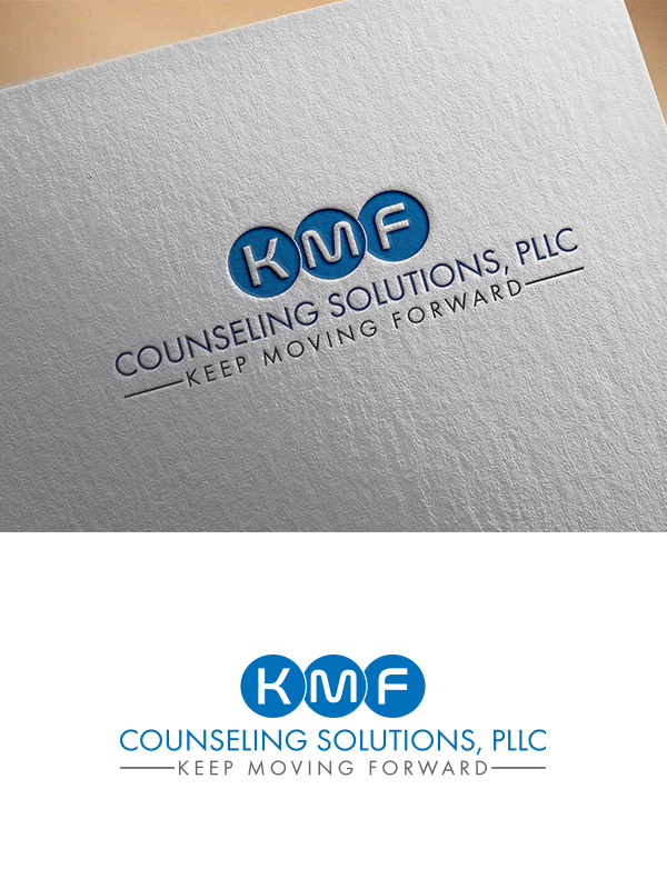 Diseño de Logo por NOREEN MAX para KMF Counseling Solutions, PLLC | Diseño #14056757