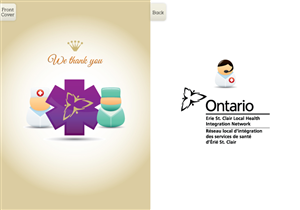 Greeting Card Design by  Muller Villegas for Erie St. Clair LHIN | Design #2509348