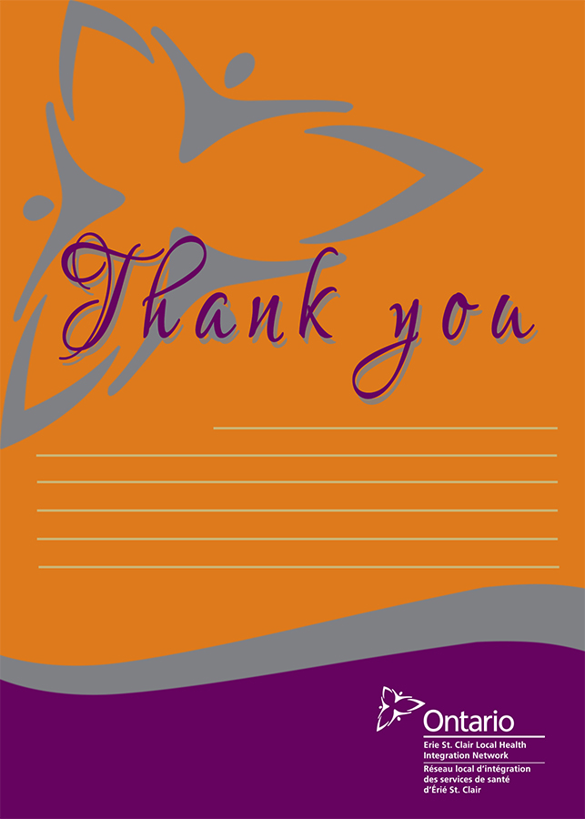 Greeting Card Design by Tlvs Murthy for Erie St. Clair LHIN | Design #2536187
