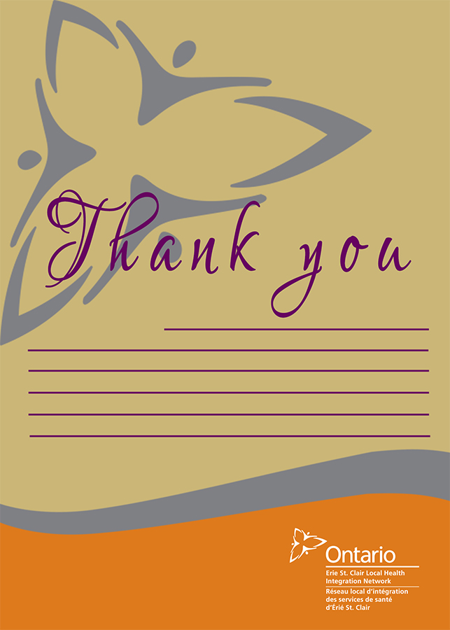 Greeting Card Design by Tlvs Murthy for Erie St. Clair LHIN | Design #2536203