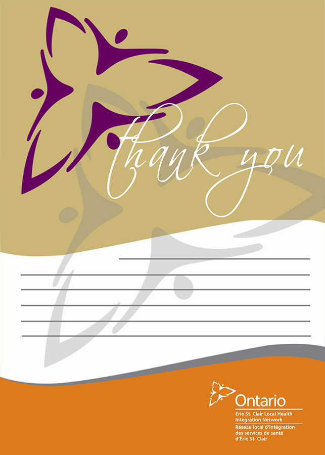 Grusskarten-Design von Tlvs Murthy für Erie St. Clair LHIN | Design #2538388