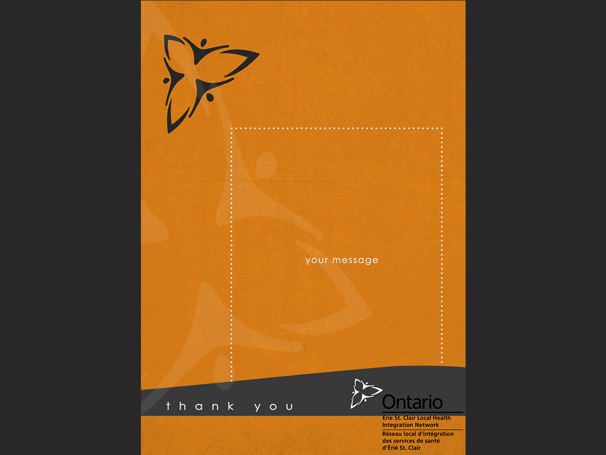 Greeting Card Design by Tlvs Murthy for Erie St. Clair LHIN | Design #2551203