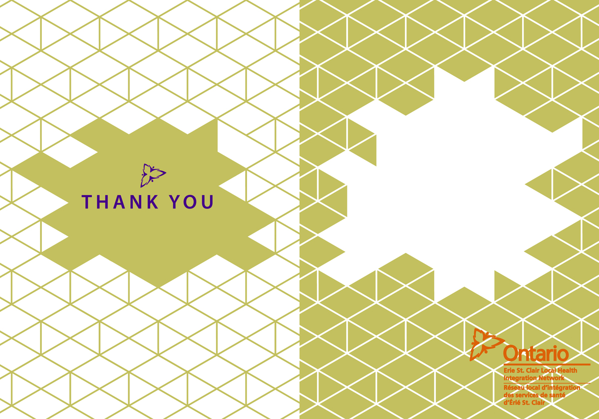Greeting Card Design by pattida for Erie St. Clair LHIN | Design #2532101