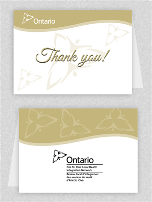Greeting Card Design by Alaya for Erie St. Clair LHIN | Design #2525955