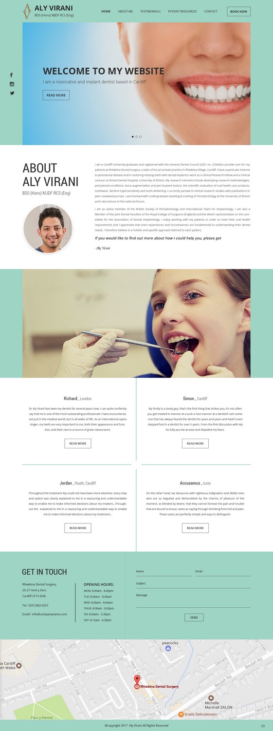 Diseño Web por pb para Aly Virani | Diseño #14056824