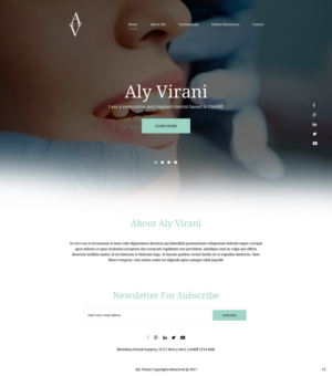 Web-Design von pb für Aly Virani | Design: #14056826