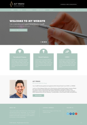 Web-Design von pb für Aly Virani | Design: #14071971