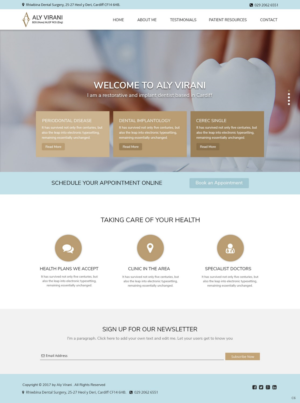 Web-Design von pb für Aly Virani | Design: #14071972