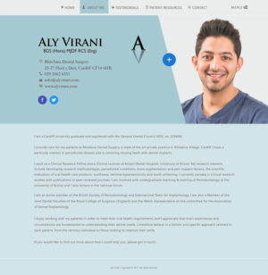 Web-Design von CreativeIyke für Aly Virani | Design: #14103297
