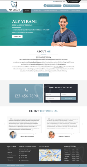 Web-Design von jdv für Aly Virani | Design: #14053903