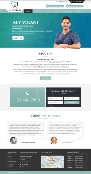 Web-Design von jdv für Aly Virani | Design: #14053904