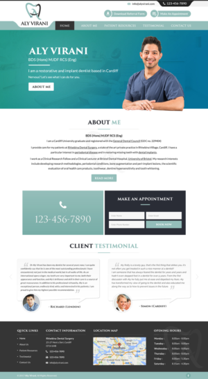 Web-Design von jdv für Aly Virani | Design: #14053905