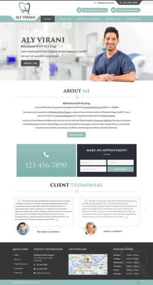 Web-Design von jdv für Aly Virani | Design: #14072573