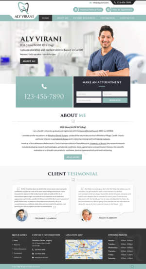 Web-Design von jdv für Aly Virani | Design: #14072574