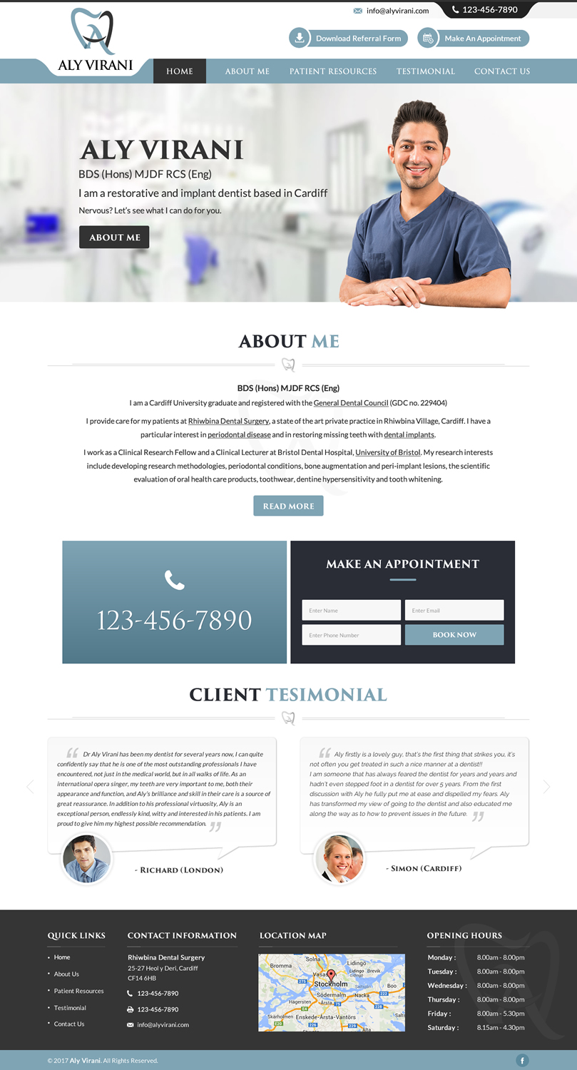 Web-Design von jdv für Aly Virani | Design #14072576