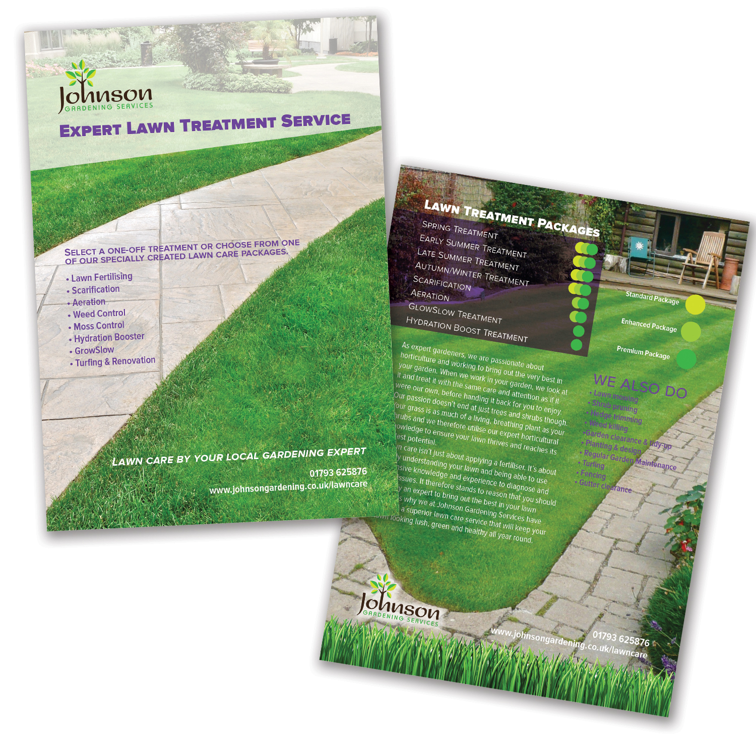 Flyer Design by banedsgn for Johnson Gardening Services Ltd | Design #14057755