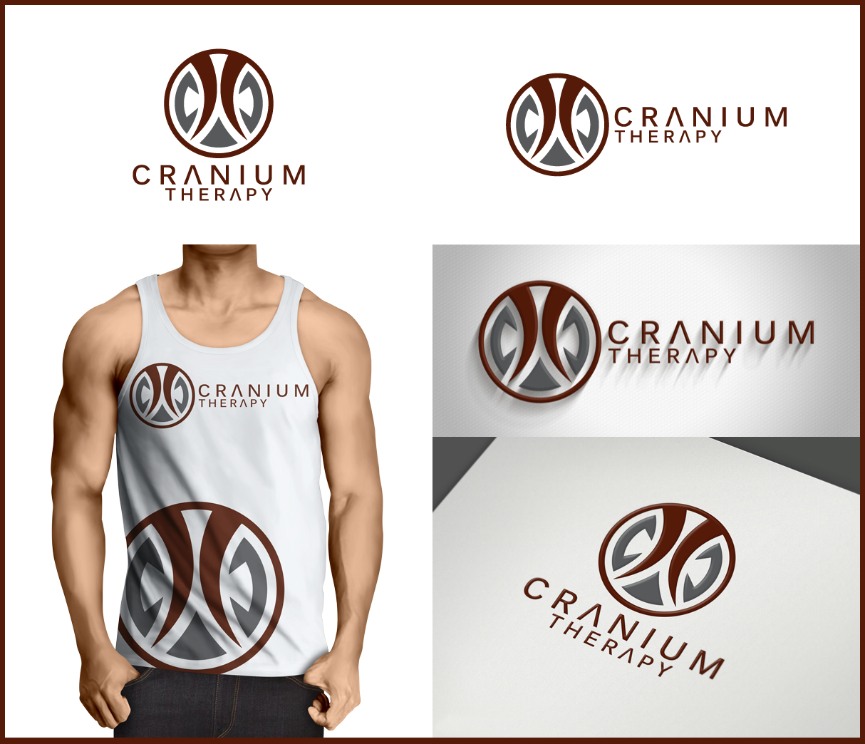 Logo Design by AFD for Cranium Therapy | Design: #14431625