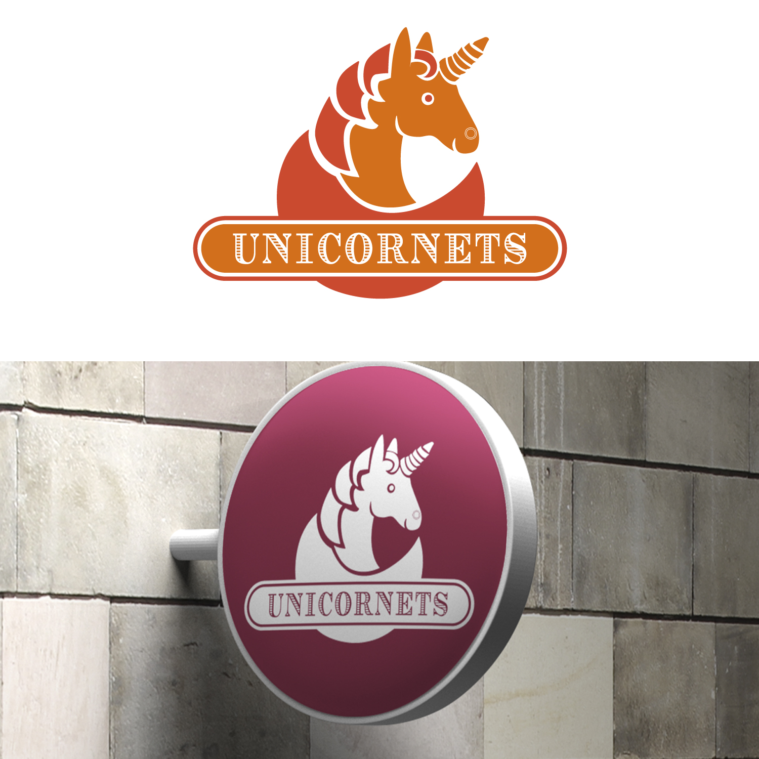 Logo Design by Wally_F for Unicornets | Design #14074678