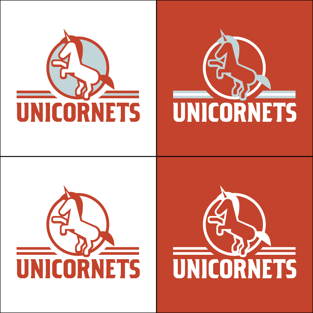Diseño de Logo por lindsayerogers16 para Unicornets | Diseño #14073726