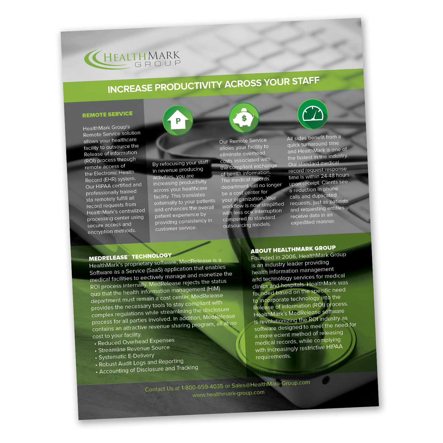 Flyer Design by banedsgn for HealthMark Group | Design #14058620