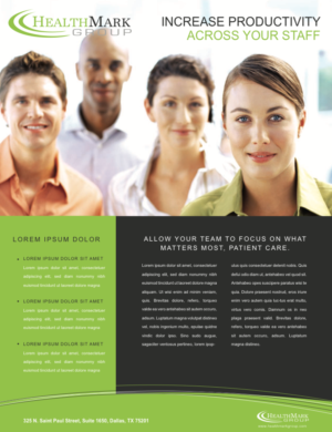 Flyer Design by esaliano for HealthMark Group | Design: #14156236